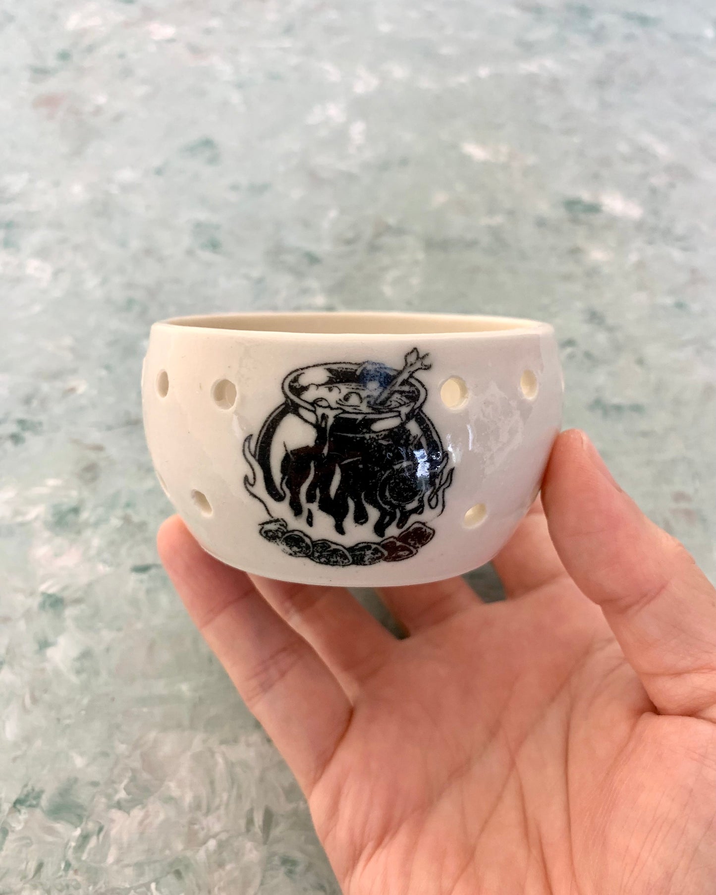 Handmade Halloween Tealight Candle Holders, Black Cats, Spiders, Owls, Witches hats