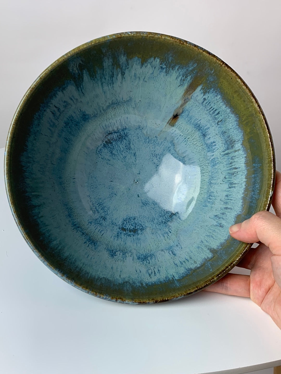 Textured Large ramen bowl