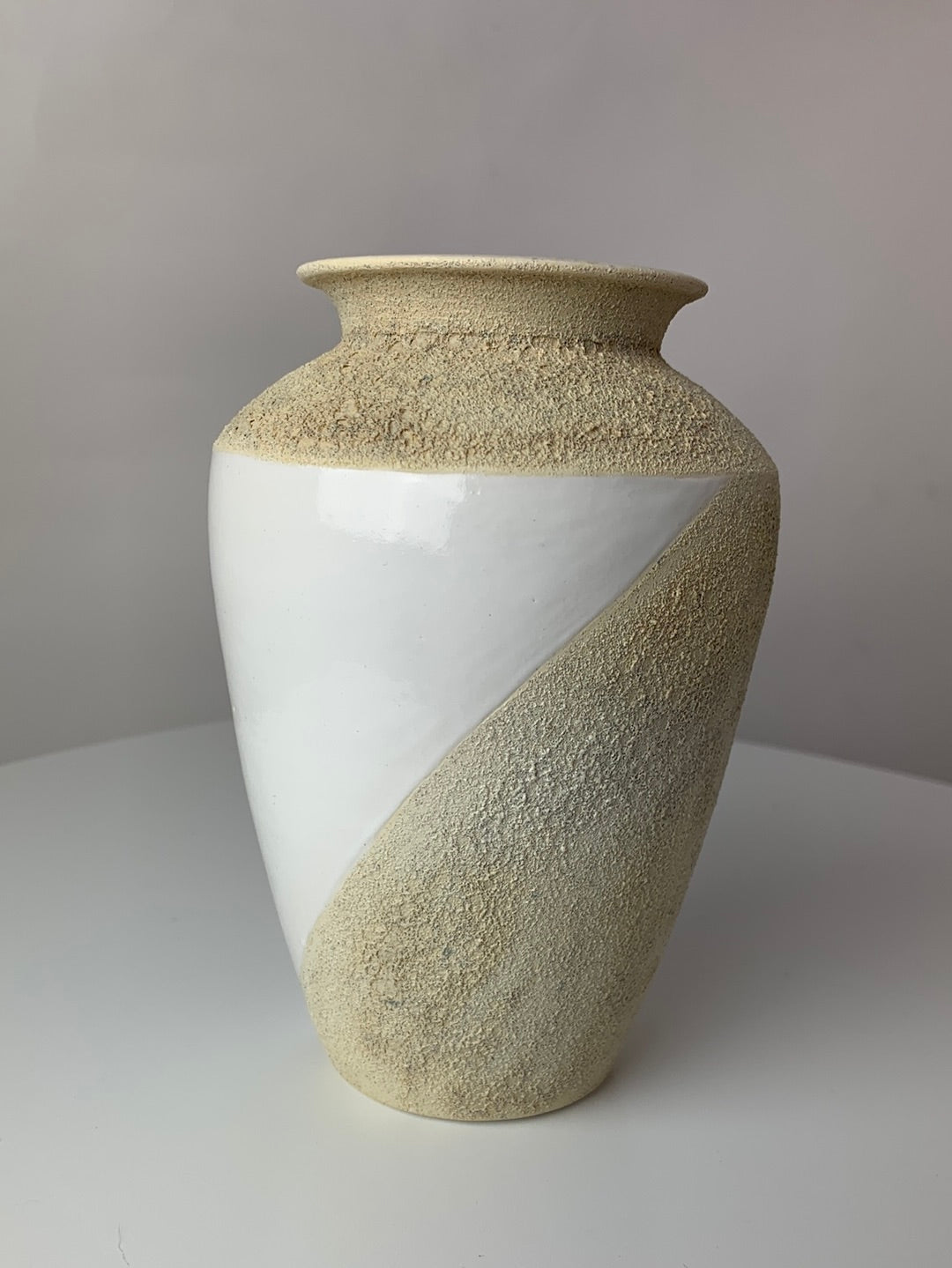 Two sides porcelain vase