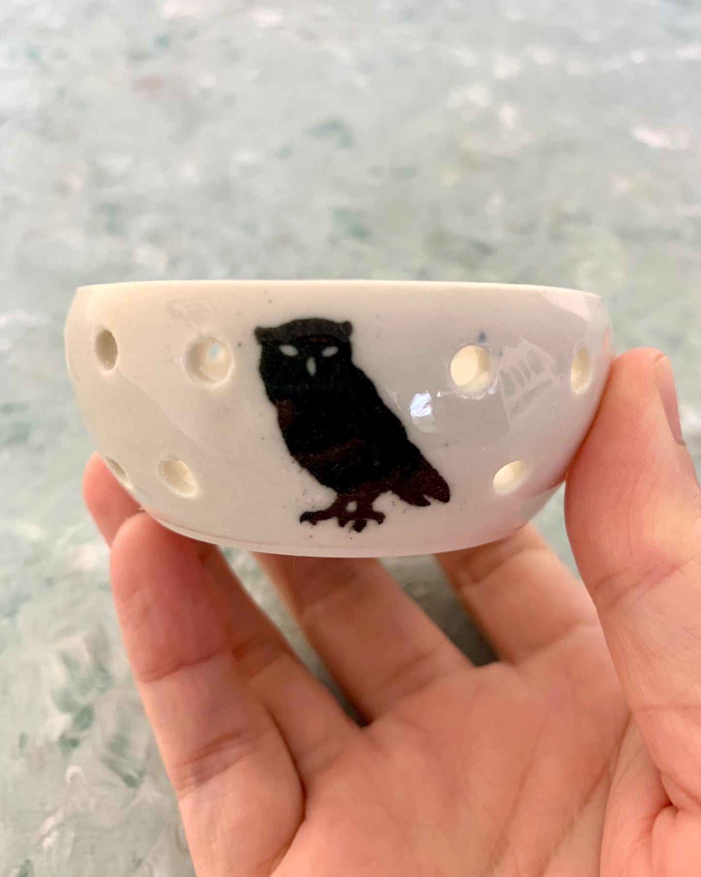 Handmade Halloween Tealight Candle Holders, Black Cats, Spiders, Owls, Witches hats