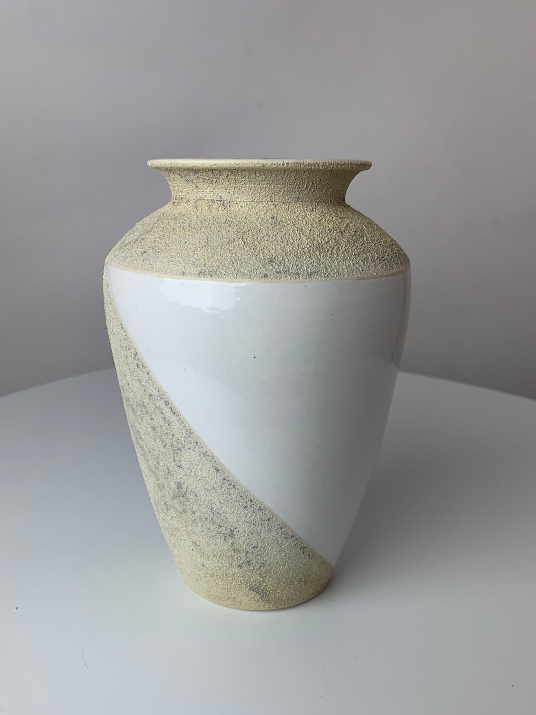 Two sides porcelain vase