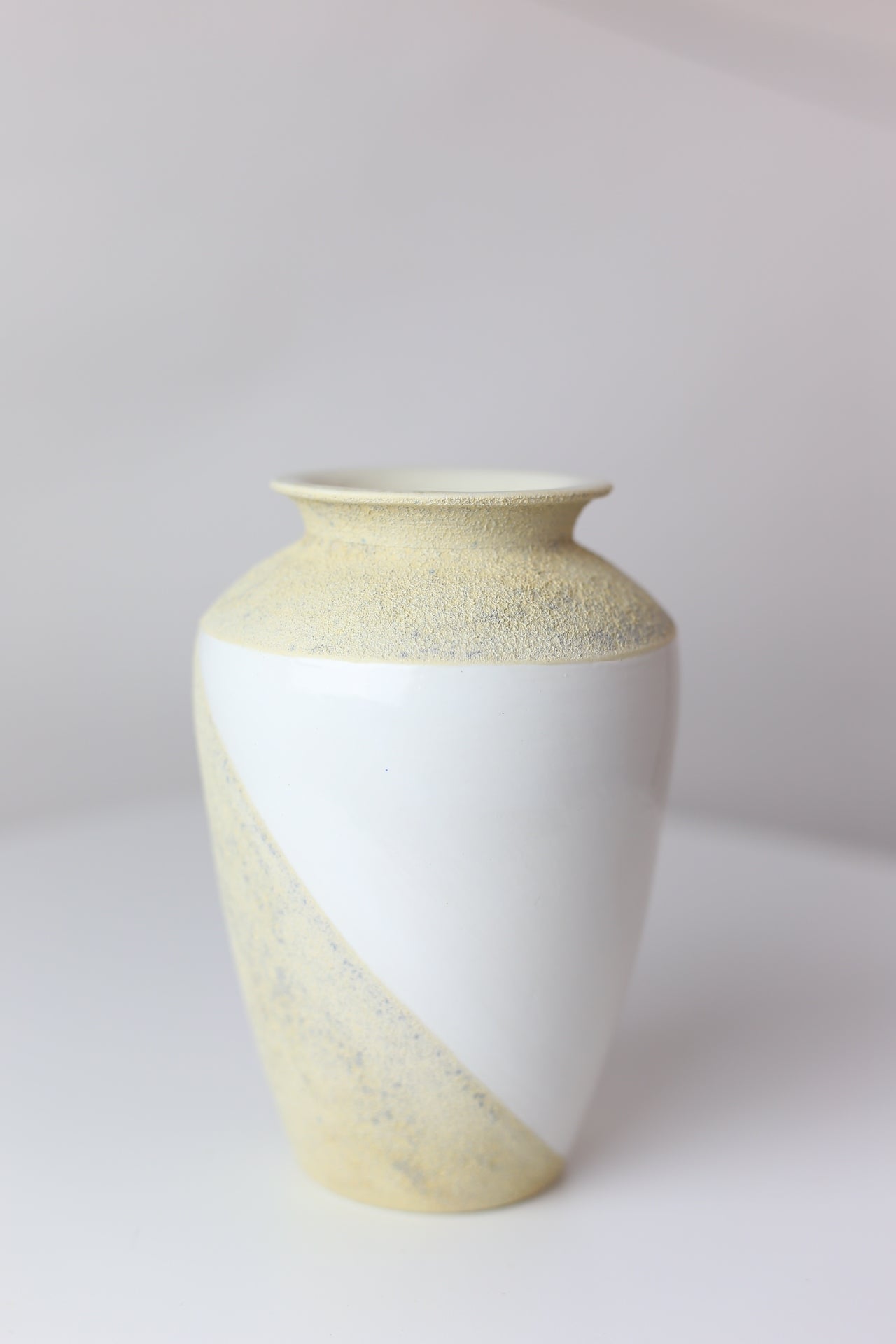 Two sides porcelain vase