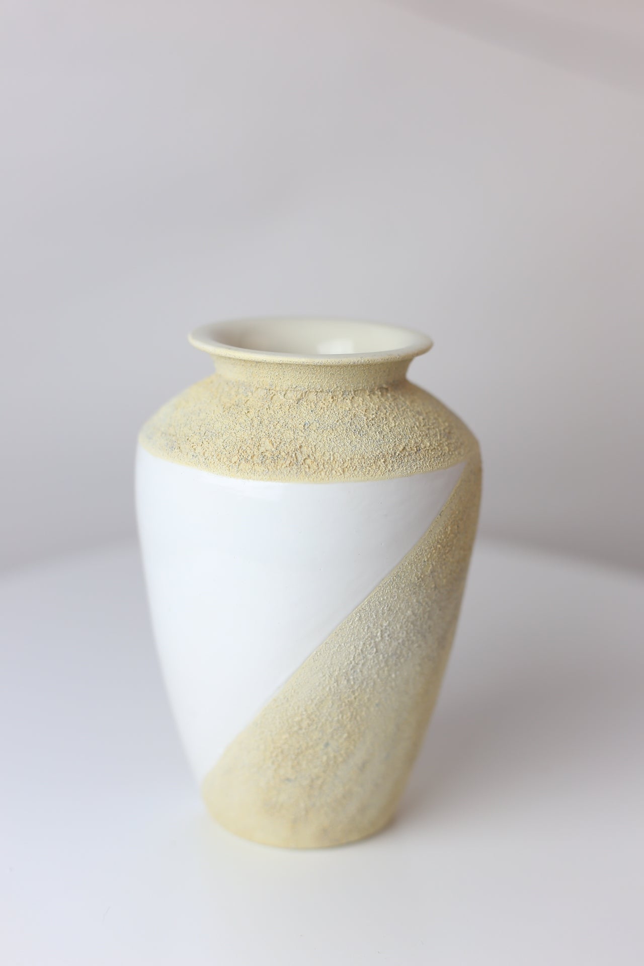 Two sides porcelain vase