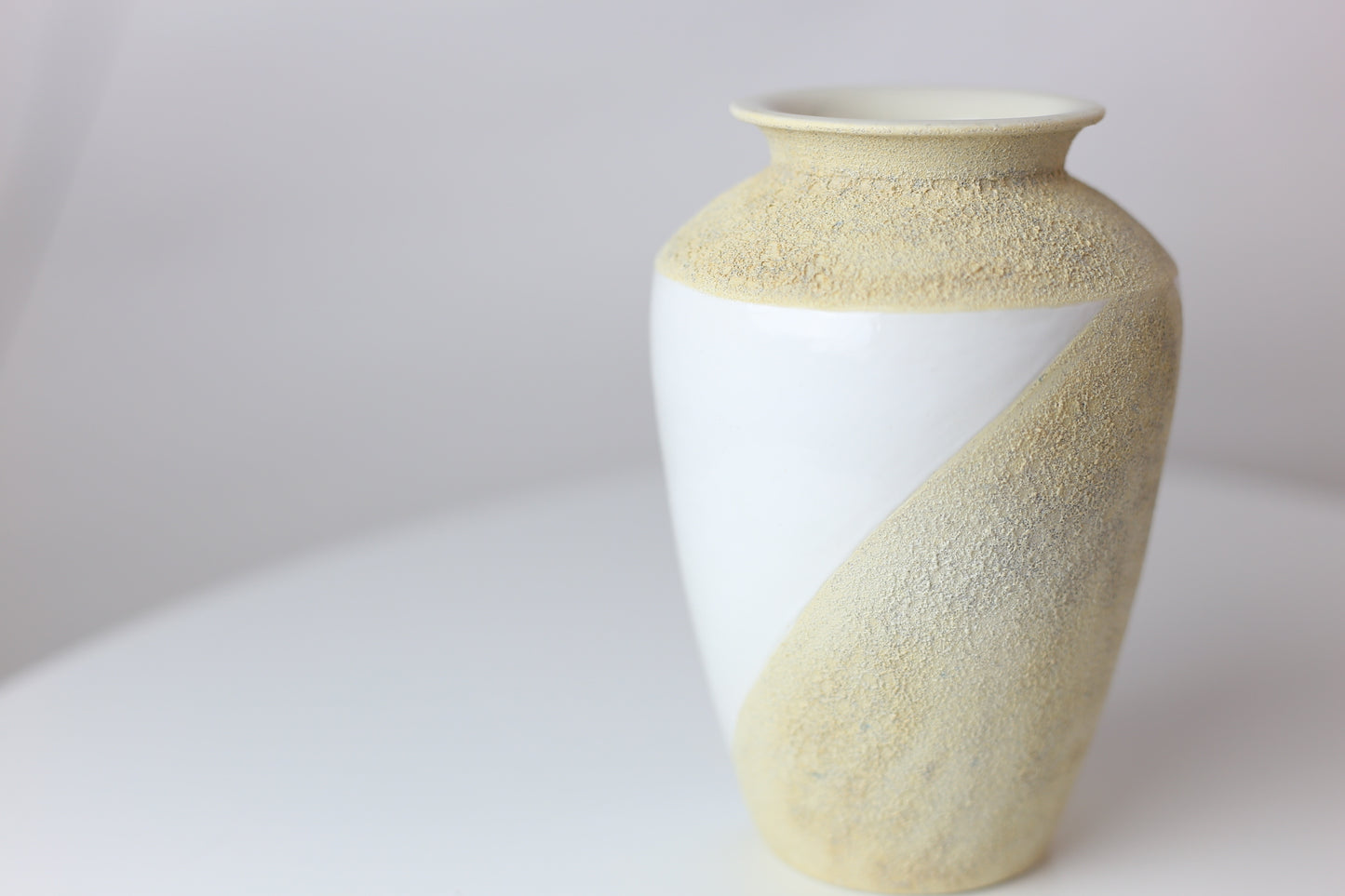Two sides porcelain vase