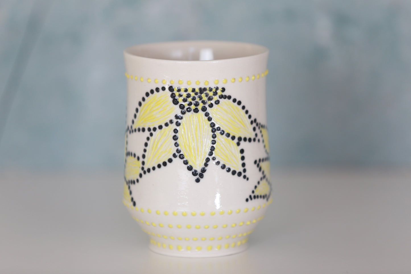Sunflower Porcelain Mug