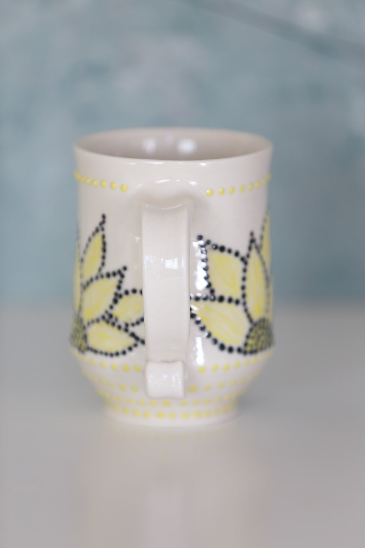 Sunflower Porcelain Mug