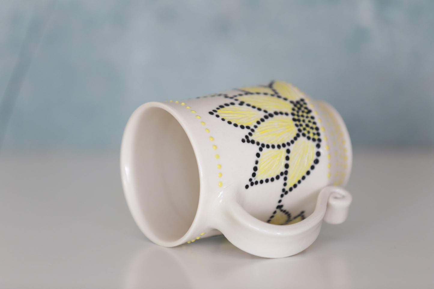 Sunflower Porcelain Mug