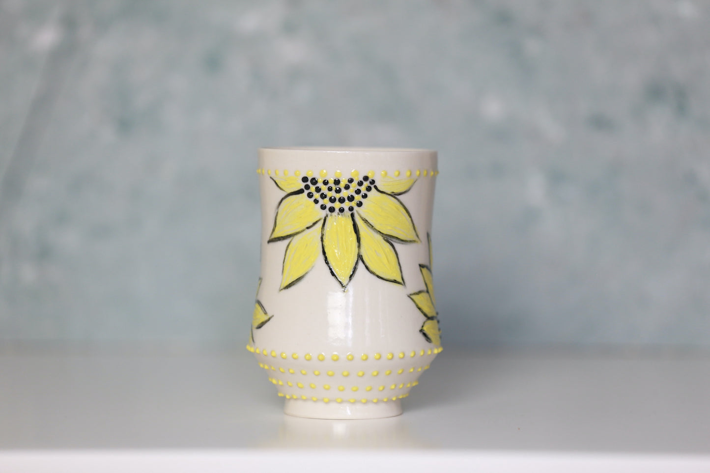 Sunflower Porcelain Mug