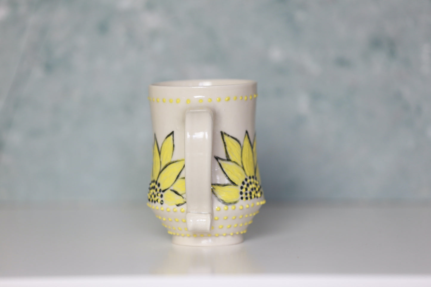 Sunflower Porcelain Mug