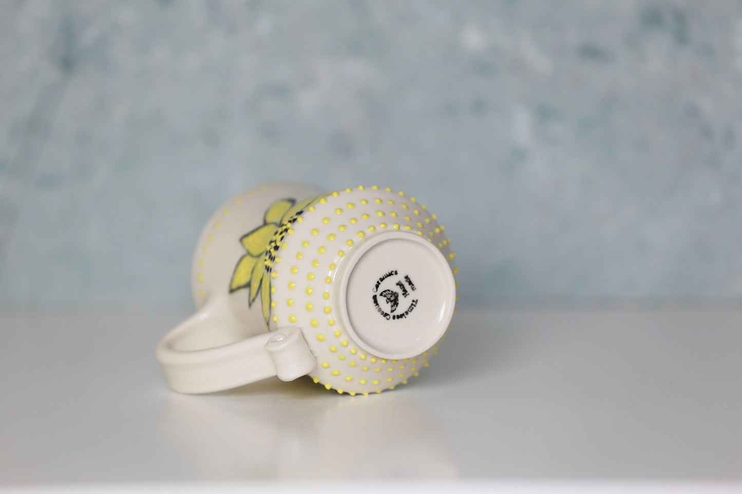 Sunflower Porcelain Mug