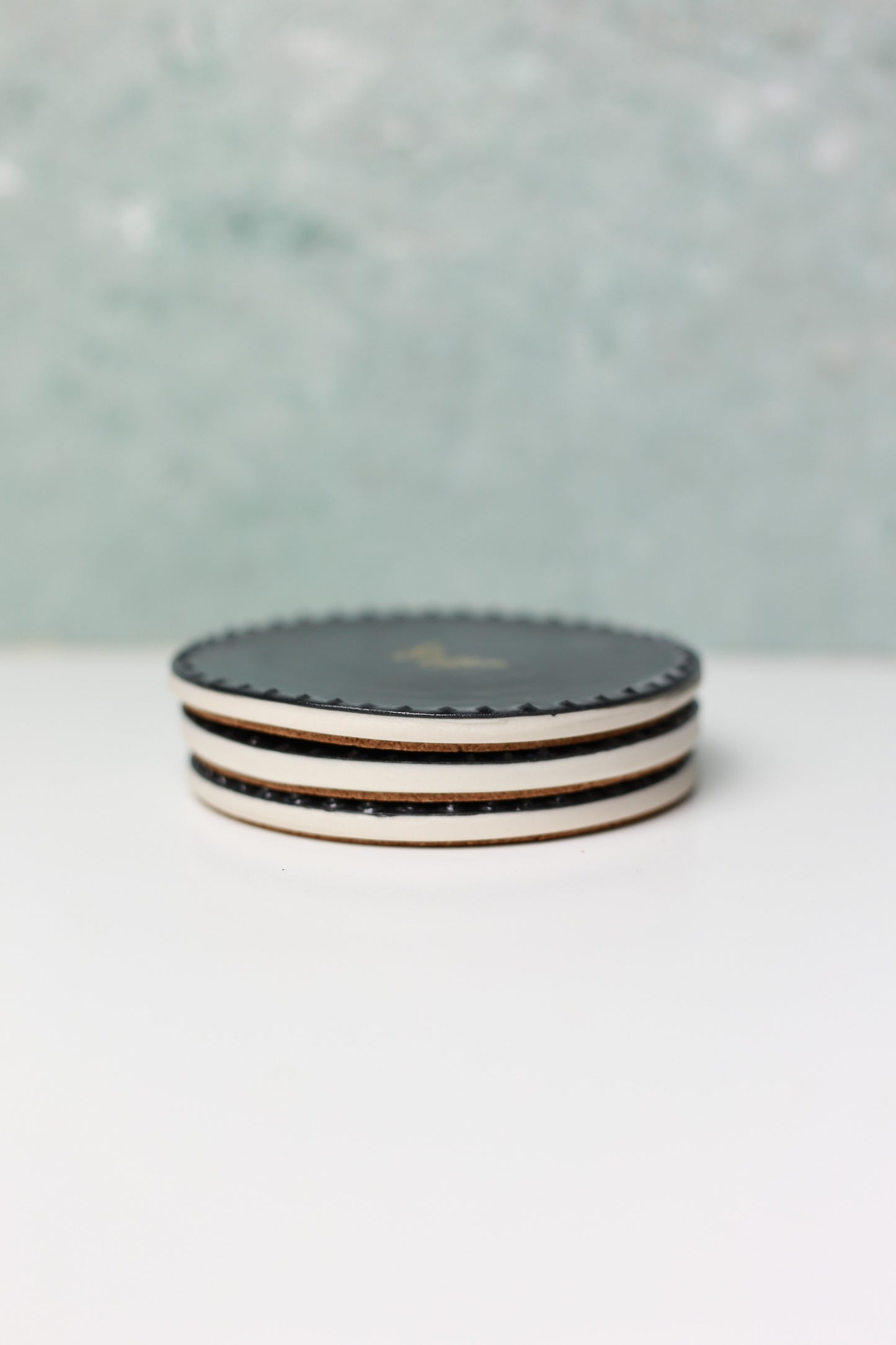 Handmade Butterfly Porcelain Coaster Set