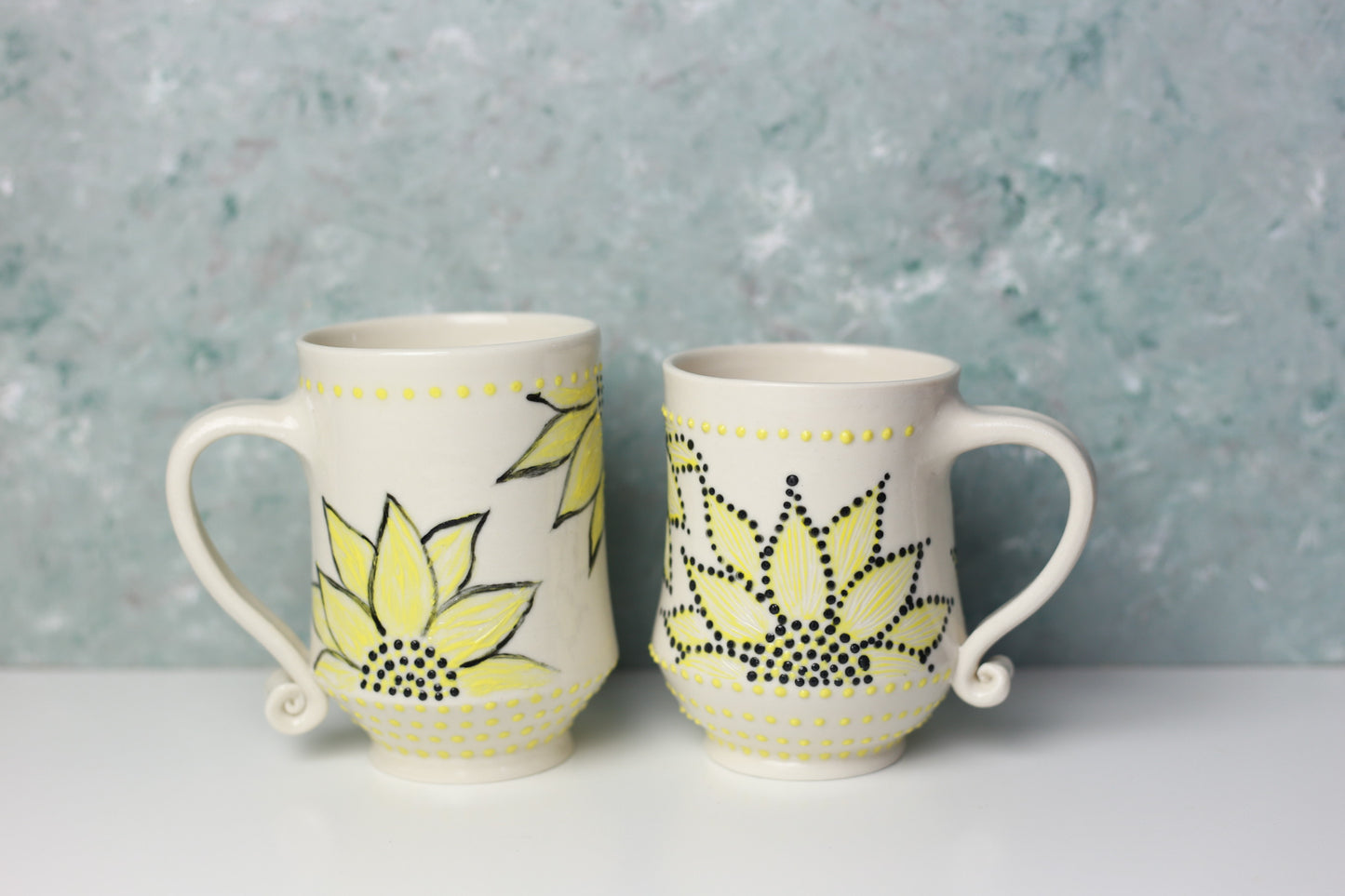 Sunflower Porcelain Mug