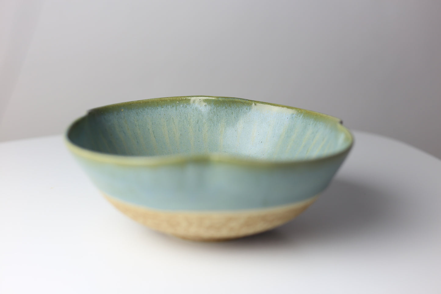 Large floral shaped bowl #54