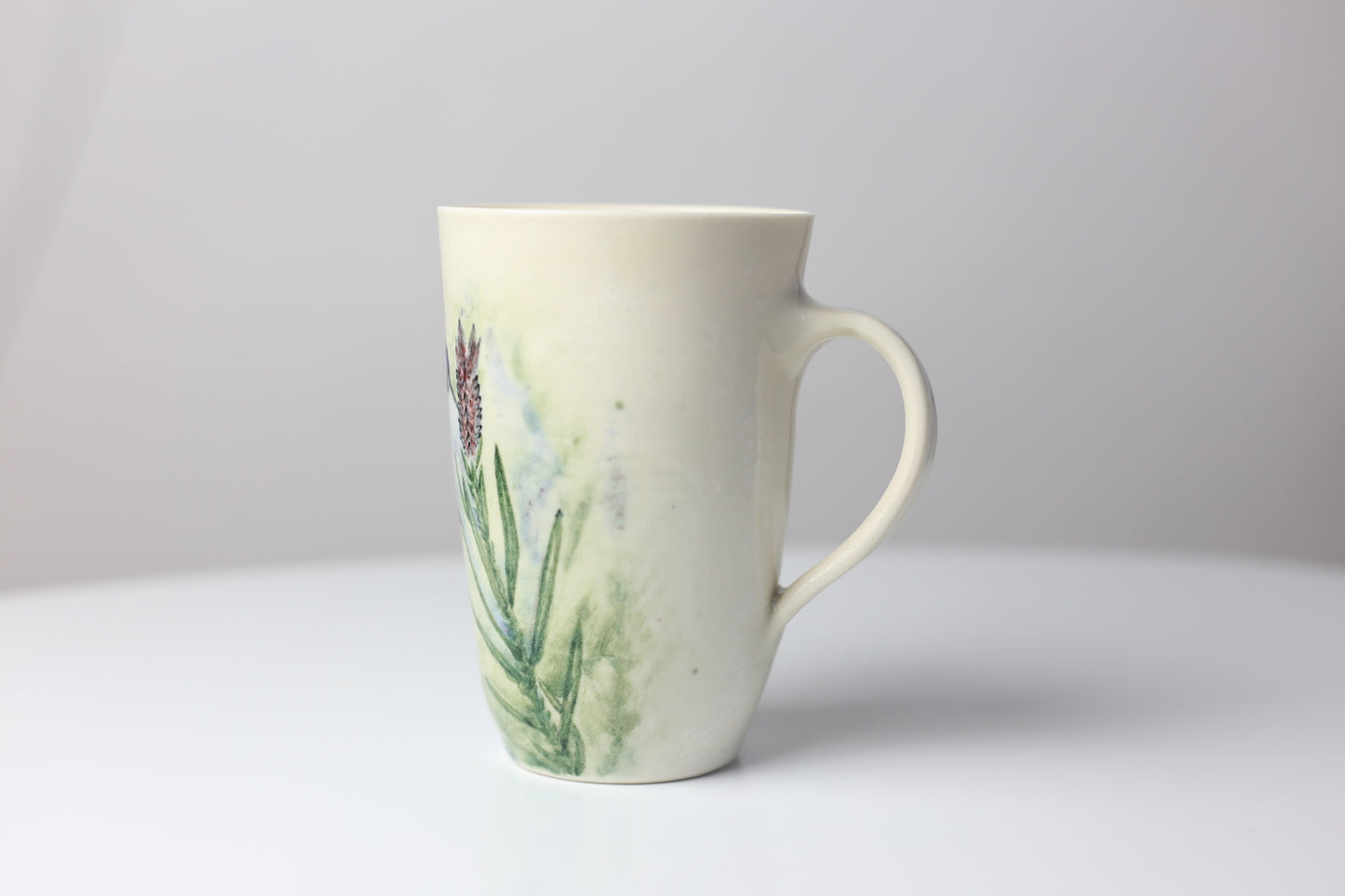 14 oz porcelain mug with humming bird design #16