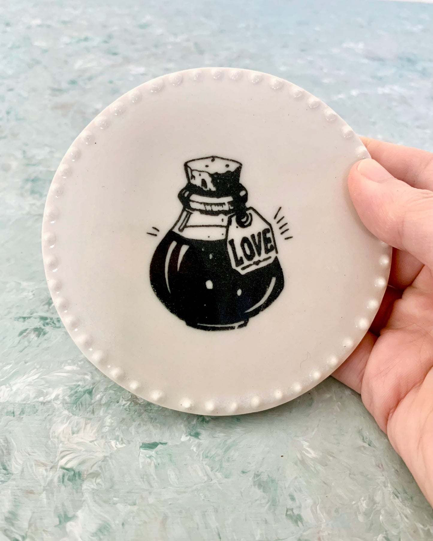 Handmade Halloween Porcelain Coasters